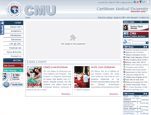 Tablet Screenshot of cmumed.org